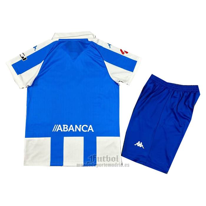Camiseta Deportivo de La Coruna Primera Nino 2024-2025